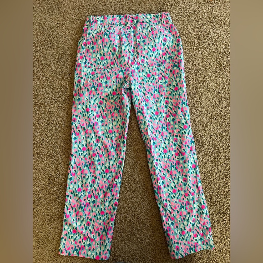 Lilly Pulitzer Multicolor Patterned Cropped Pants… - image 7